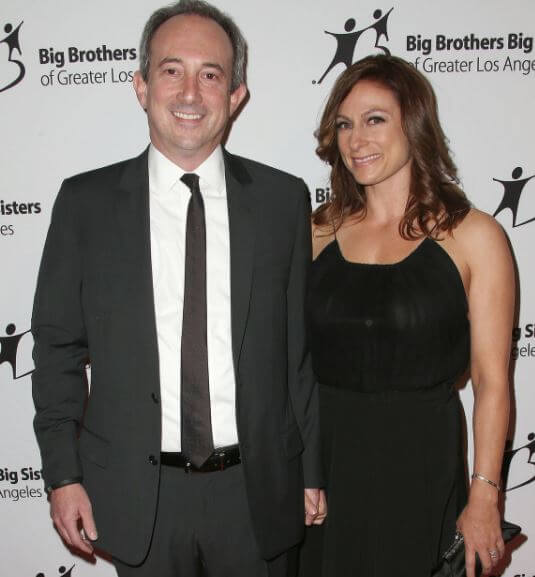 Amy Povich with her hubby, David Agus.